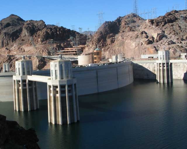 Hoover Dam: This is where we get our drinking water.